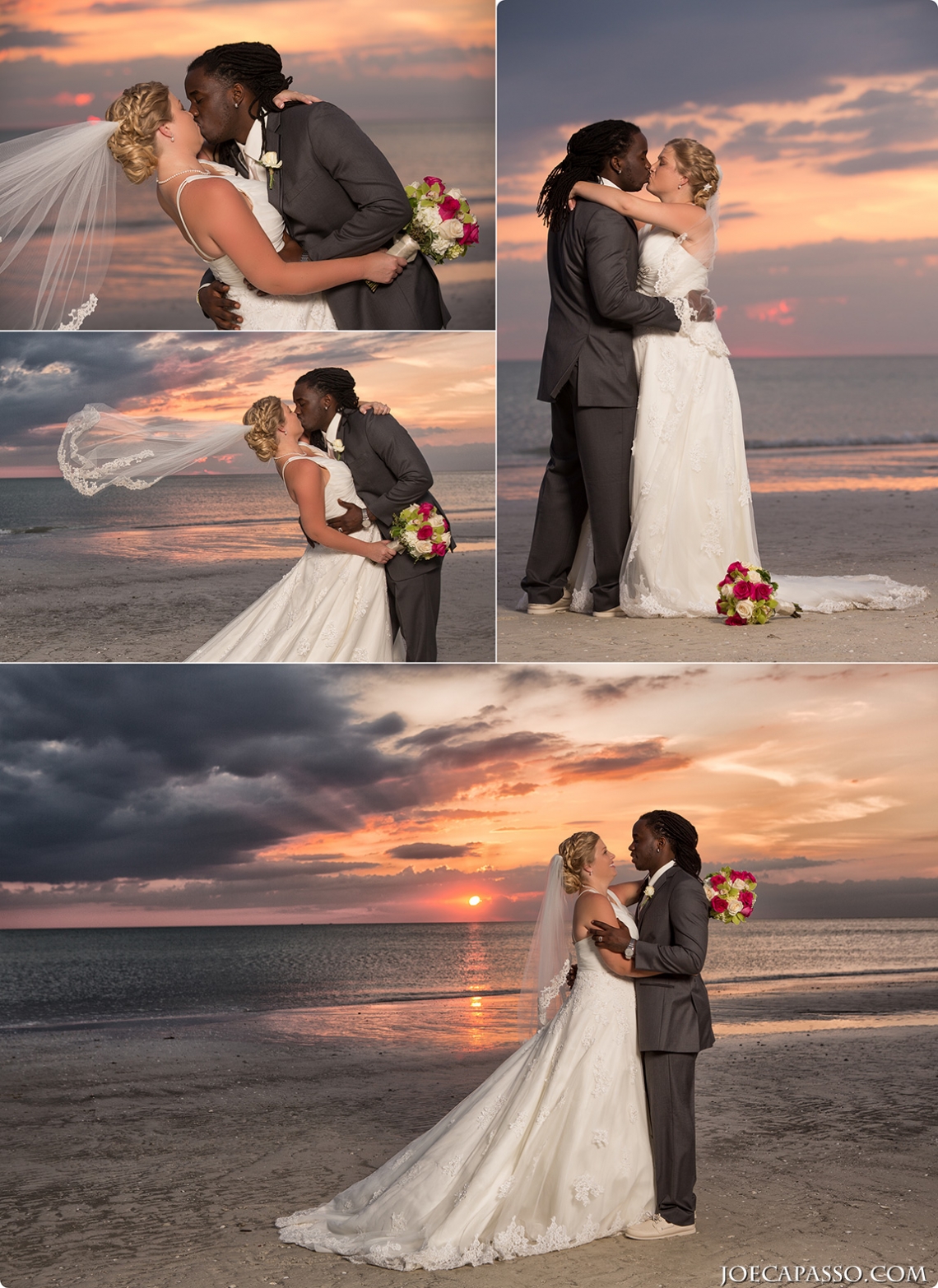 marco island sunset wedding photographer